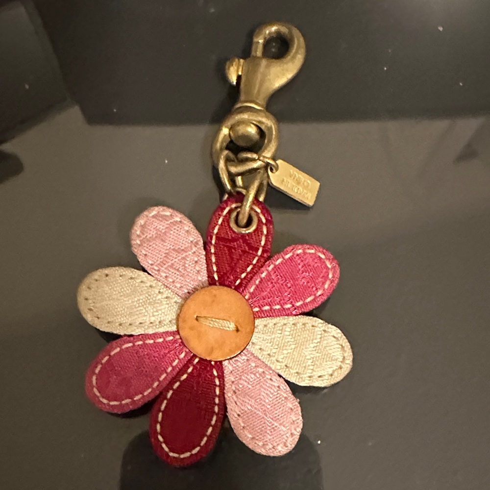 COACH bag charm